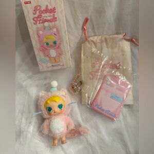 Pop Mart Baby Molly Pocket Friends pink